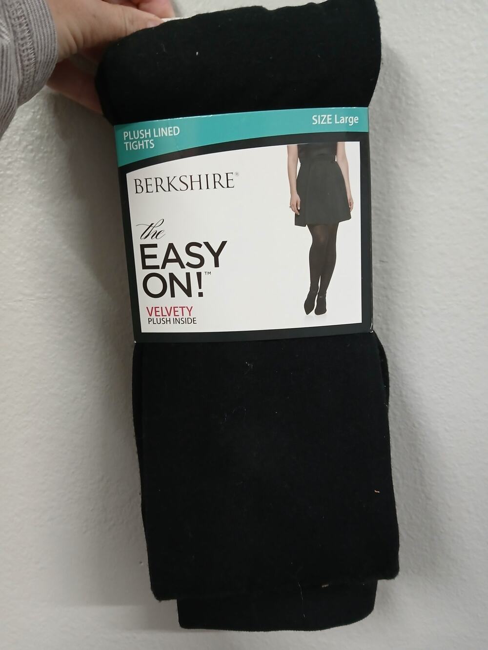Berkshire plush lined tights size large